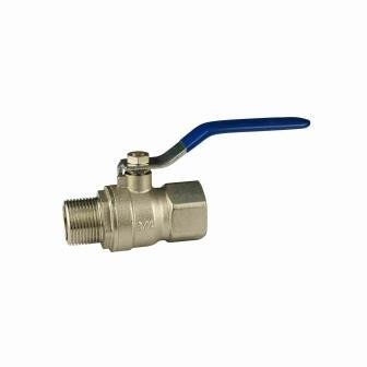 CW617N Tembaga Ball Valves 1/2 Inch Untuk 4 Inch Kupu-kupu Handle Ball Valve