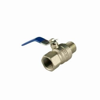 CW617N Tembaga Ball Valves 1/2 Inch Untuk 4 Inch Kupu-kupu Handle Ball Valve