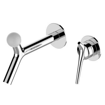 Neoperl Air Power Brass Basin Faucet Brushed Brass Basin Tap Pop Up Set Limbah Tersedia