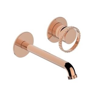 Neoperl Air Power Brass Basin Faucet Brushed Brass Basin Tap Pop Up Set Limbah Tersedia