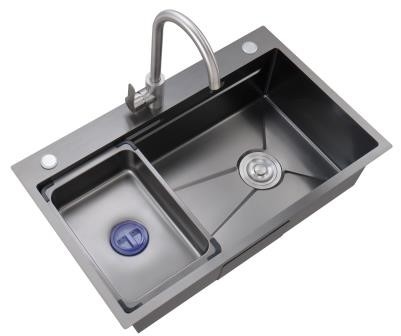 304SS Stainless Steel Toko Sink Nano Lapisan Stainless Steel Single Bowl Dapur Sink