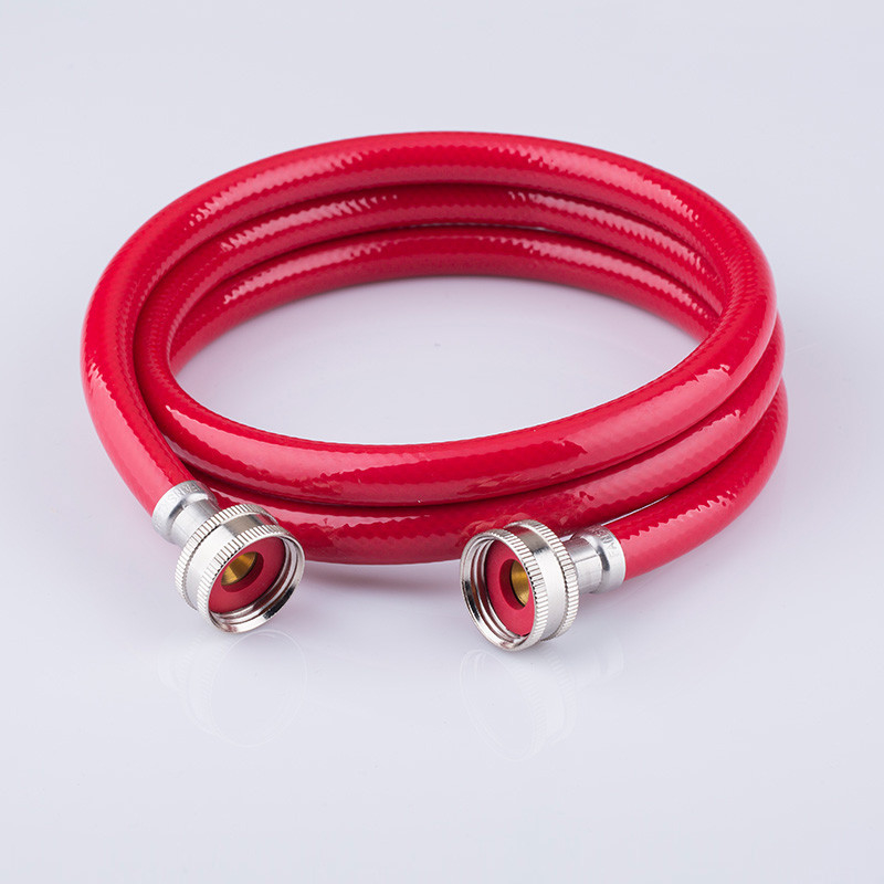 Polish Surface PVC Flex Braided Hose Mesin cuci Selang Karet Bergelombang
