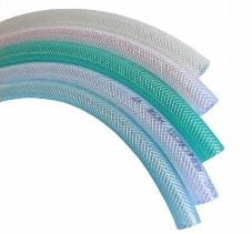 Non Torsion Clear Flexible Reinforced Hose Water PVC Braided Hose Untuk Cuci Mobil Taman