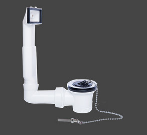 1-1 / 2in Putih Basin Drainer Tarik Tipe Toilet Karet Plug