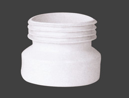 140mm bocor toilet WC limbah konektor Pan pipa konektor 4 inci plastik