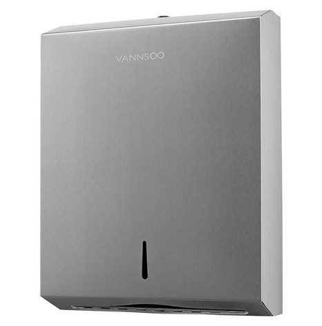 Pembersih 304 Stainless Steel Toilet Paper Holder Paper Towel Dispenser Permukaan dipasang Aksesoris kamar mandi