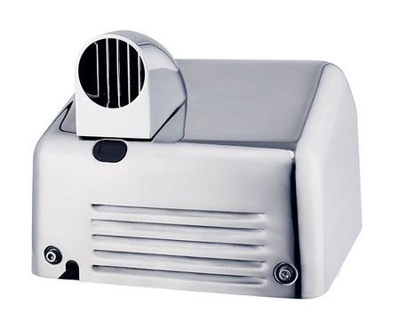 Komersial Toilet Wall Mounted Hand Dryer 60HZ SS Listrik Pengering Tangan Untuk Kamar Mandi