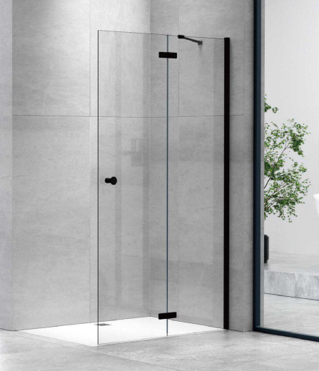 1950mm Kamar Mandi Kaca Pivot Kamar Mandi Pintu 450 + 450mm Corner Kamar Mandi