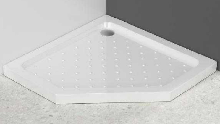 3/8in Ketebalan Grilled Pattern Kaca Kamar mandi Kubi Diversified Pivot Door Kamar mandi