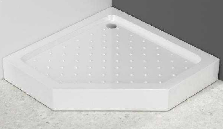 3/8in Ketebalan Grilled Pattern Kaca Kamar mandi Kubi Diversified Pivot Door Kamar mandi