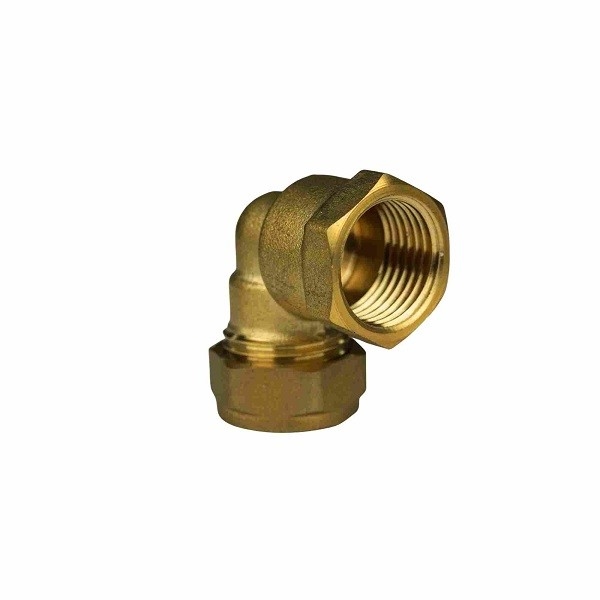 Tembaga Core Forged Brass Pipe Fittings Compression Pipe Cap BS864-2 Standar