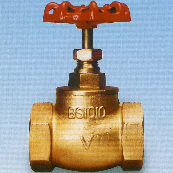 1/2 In - 2 In Klep Gerbang Kuning Klep Logam Vertikal Handle Roda