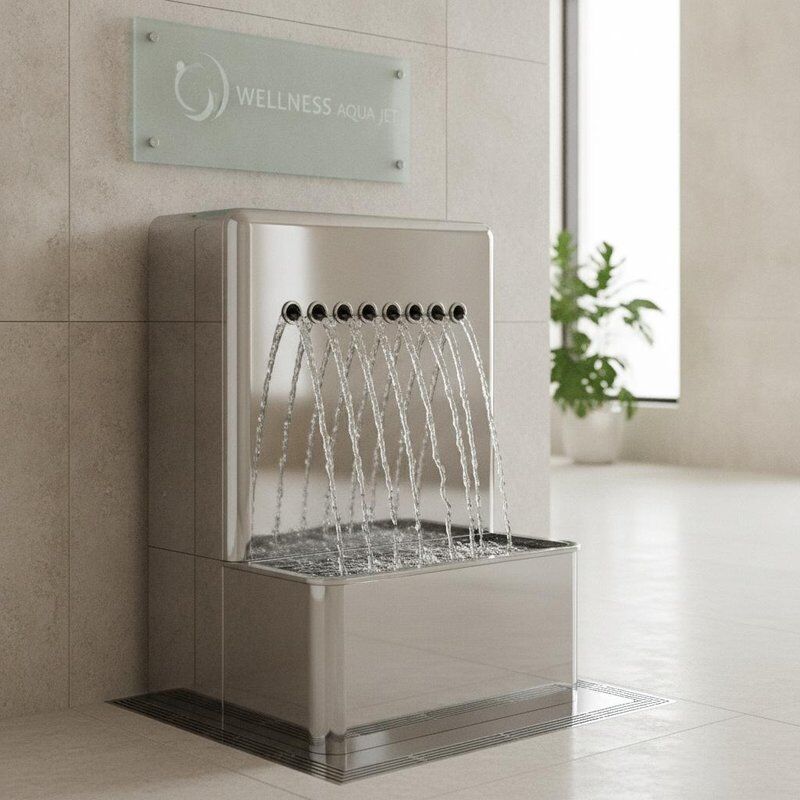 Waist Jet SPA mandi menawarkan chrome selesai solusi sempurna untuk klub kesehatan pusat kebugaran dan hotel instalasi spa